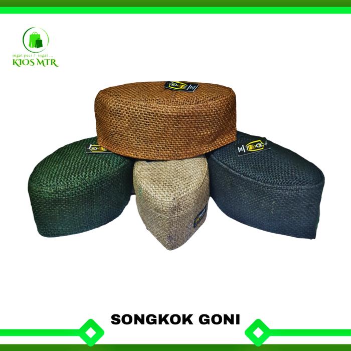 Gambar Peci Kopiah Songkok RAJUT GONI Murah - Cream, 9 dari kios MTR undefined Tokopedia