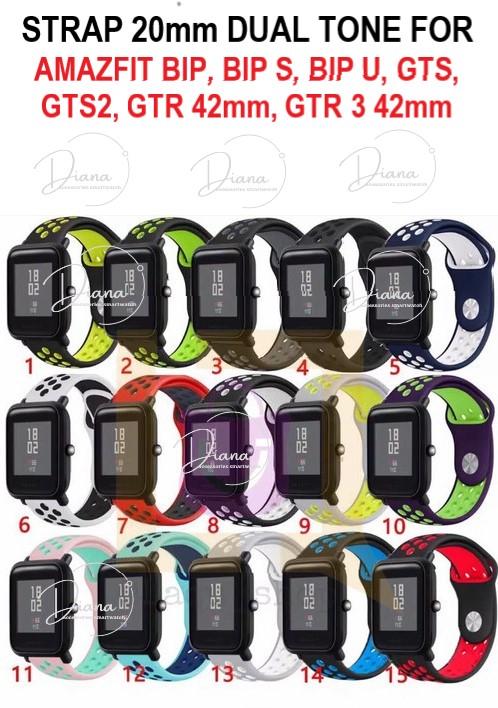 Smartwatch Amazfit Amazfit Bip S Colores Jual STRAP SPORT DUAL