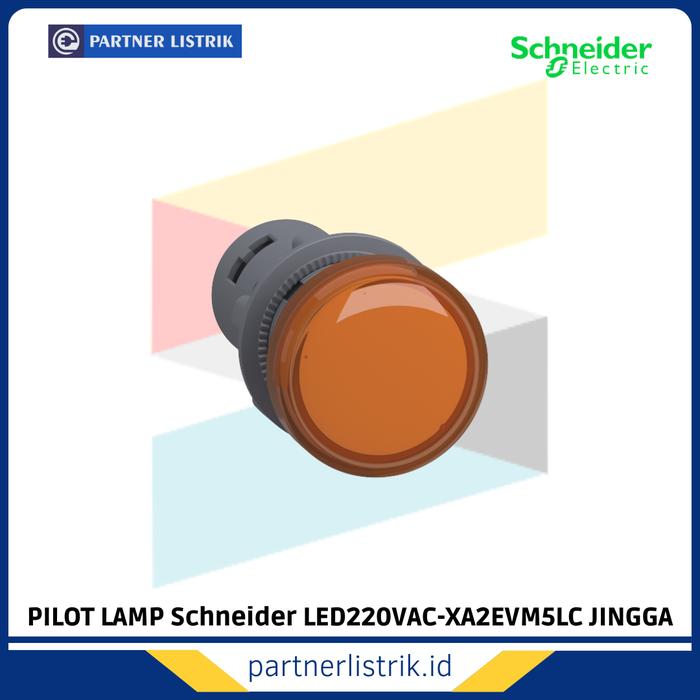 Gambar PILOT LAMP Schneider Monolitik, Integral LED220V AC - XA2EVM*LC - Orange dari PARTNER LISTRIK undefined Tokopedia