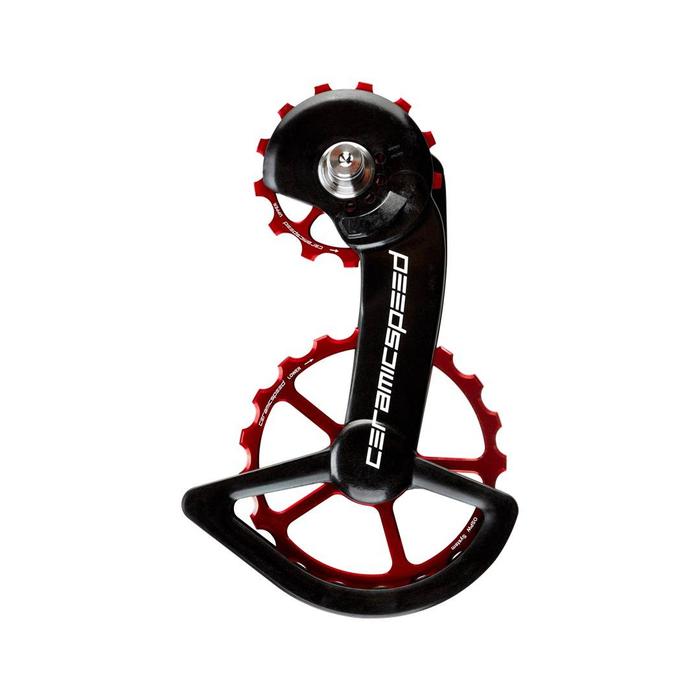 Gambar Pulley OSPW Ceramic Speed Shimano Series 11 SP dan 12 SP Limited Promo - 12SP RED Coated dari Technobike undefined Tokopedia
