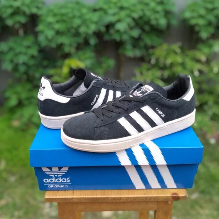 Gambar Sneakers pria Adidas Campus BNIB - Hitam, 44 dari mita'shoes undefined Tokopedia