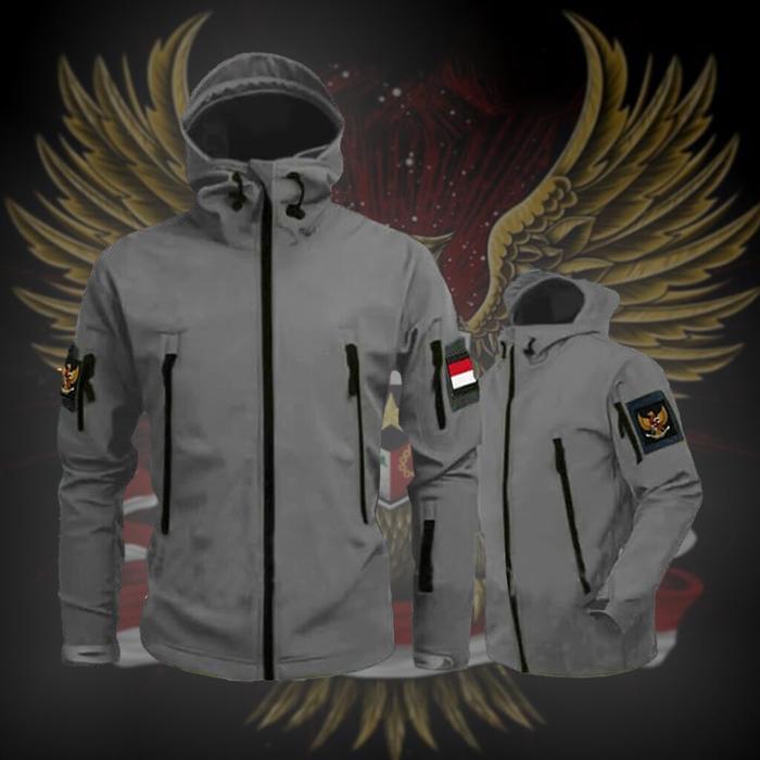 Gambar Jaket Komando Guerrilla - Grey, M dari Dnipro Store undefined Tokopedia