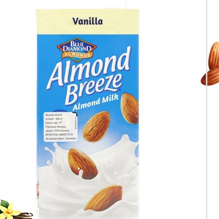 Gambar Blue Diamond Almond Breeze Almond Milk Vanilla 946ml dari BahagiaMarket_NEW undefined Tokopedia