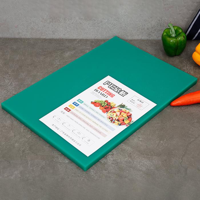 Gambar CHOPPING BOARD RESTORAN CUTTING BOARD BESAR DAN TEBAL TALENAN PLASTIK - Hijau dari Raja Homeware undefined Tokopedia