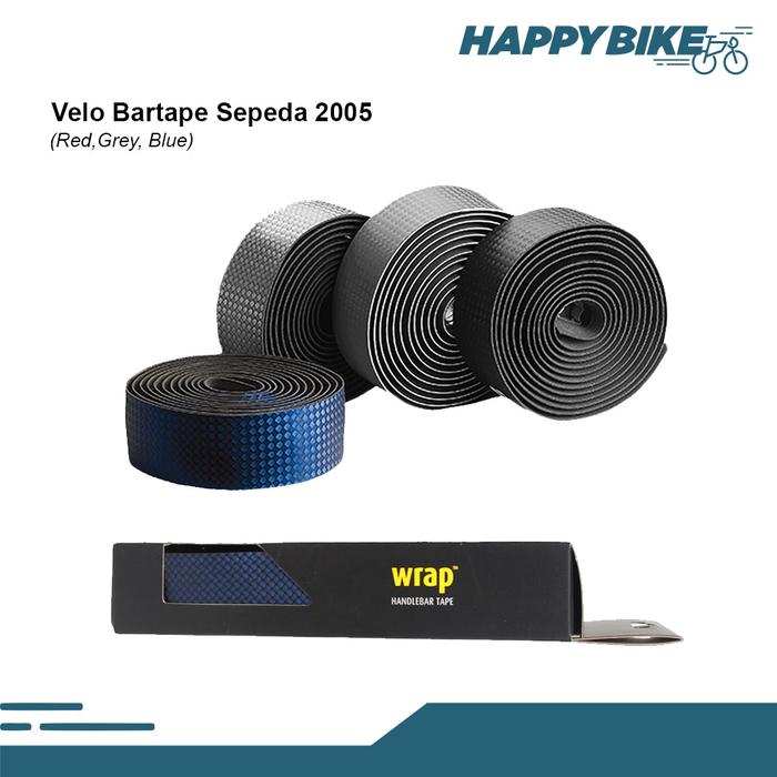 Gambar VELO Bartape VLT-2005 Sepeda Handle Bar Cover Road Bike Anti Slip - Biru dari Happy Bike undefined Tokopedia