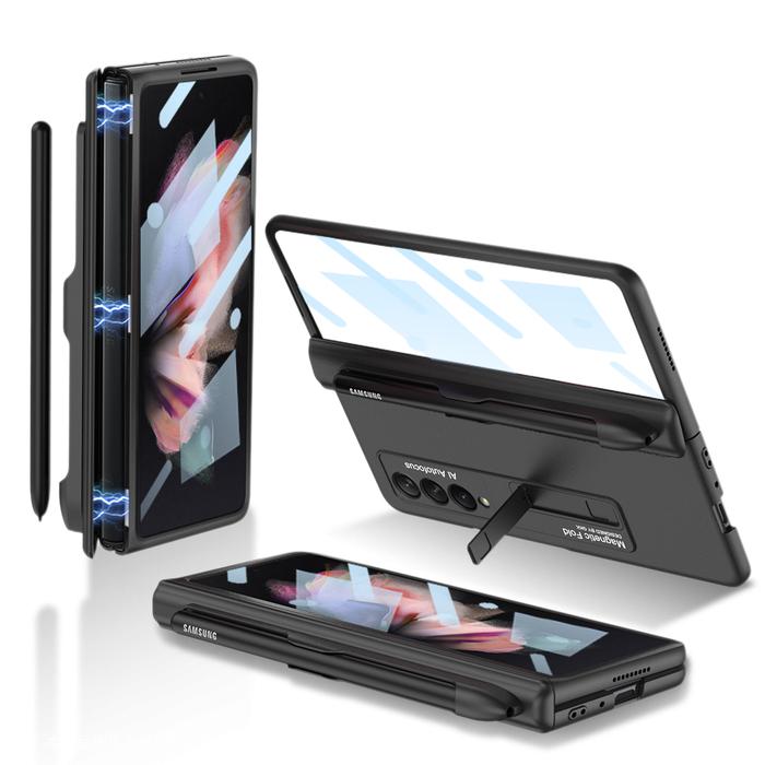 Gambar SAMSUNG GALAXY FOLD 3 fold 3 MAGNET WITH PEN SLOT CASE - Hitam, GKK CASE dari Importking undefined Tokopedia