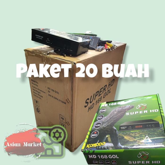 Gambar Setop box Digital TV SUPER HD 168 Komodo DVB t2 - Quantity 20 dari Asian Markets undefined Tokopedia