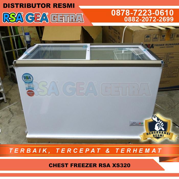 Jual Mesin Kulkas Box Pendingin Sliding Flat Glass Freezer RSA XS-320 ...