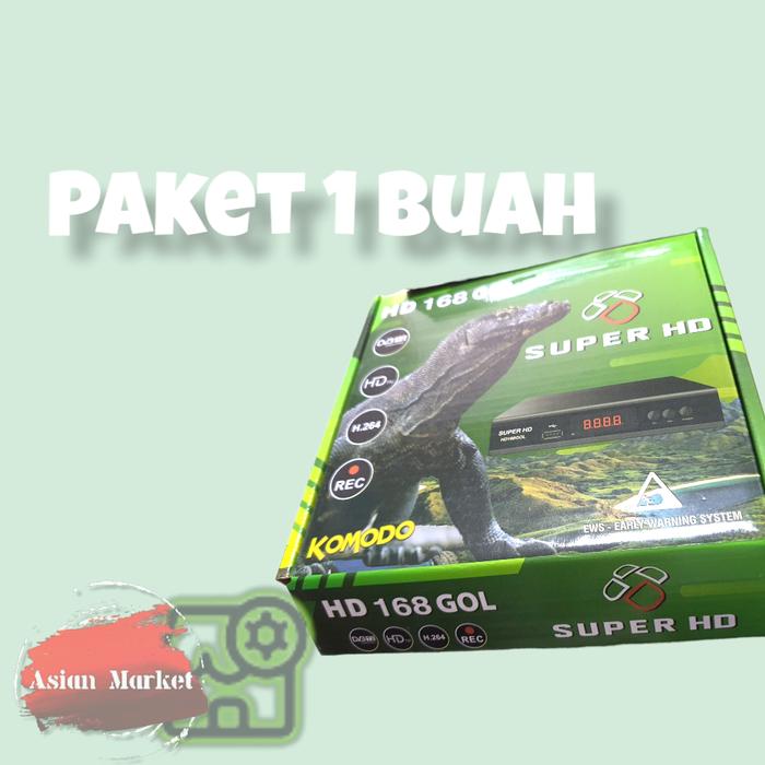 Gambar Setop box Digital TV SUPER HD 168 Komodo DVB t2 - Quantity 1 dari Asian Markets undefined Tokopedia