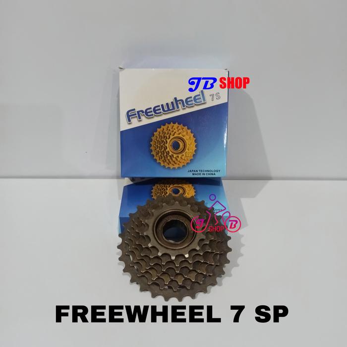 Gambar FREEWHEEL MULTI SPEED SPROCKET 6 7 8 9 GEAR GIR GIGI BELAKANG SEPEDA Pacific Outdoor - 7 SP YU TAI dari TAN JBSHOP_NEW undefined Tokopedia