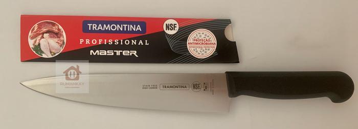 Gambar Chef Knife / Pisau Dapur Tramontina 8 inch - Hitam dari Rumah-Kay undefined Tokopedia
