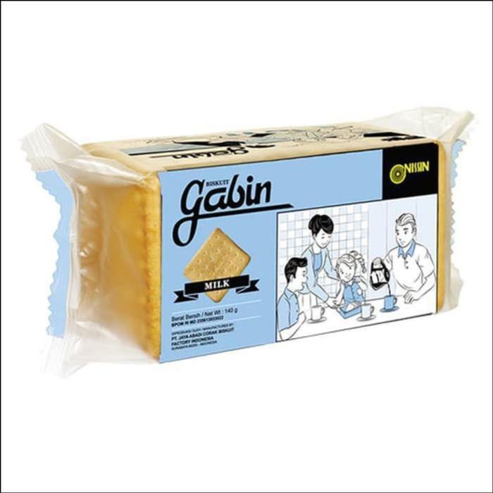 Gambar Nissin Gabin Susu 140 g dari Topaz Mart Makassar undefined Tokopedia