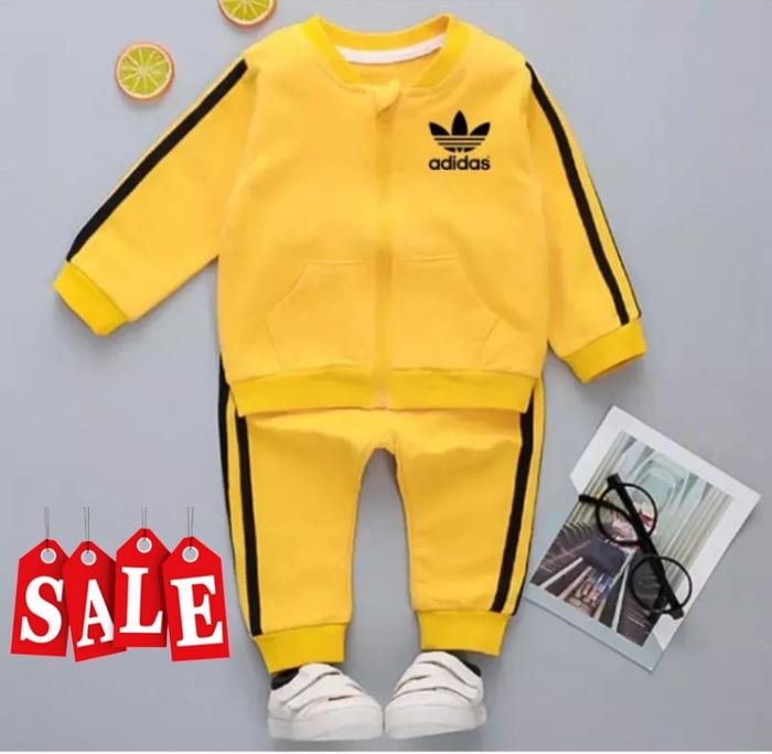 Gambar SETELAN SWITER JOGGER ANAK 1-6 THN/BARU DAN TRENDY MENAJUBKAN HATI SET - Kuning, S dari Kirana 999 undefined Tokopedia