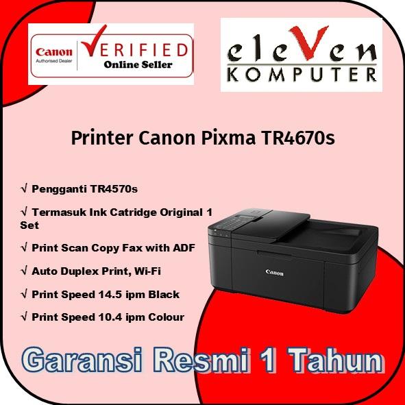 Gambar Printer Canon Pixma TR4570S All In One Duplex Wifi - tr4670s dari ELEVENKOMPUTER_NEW undefined Tokopedia