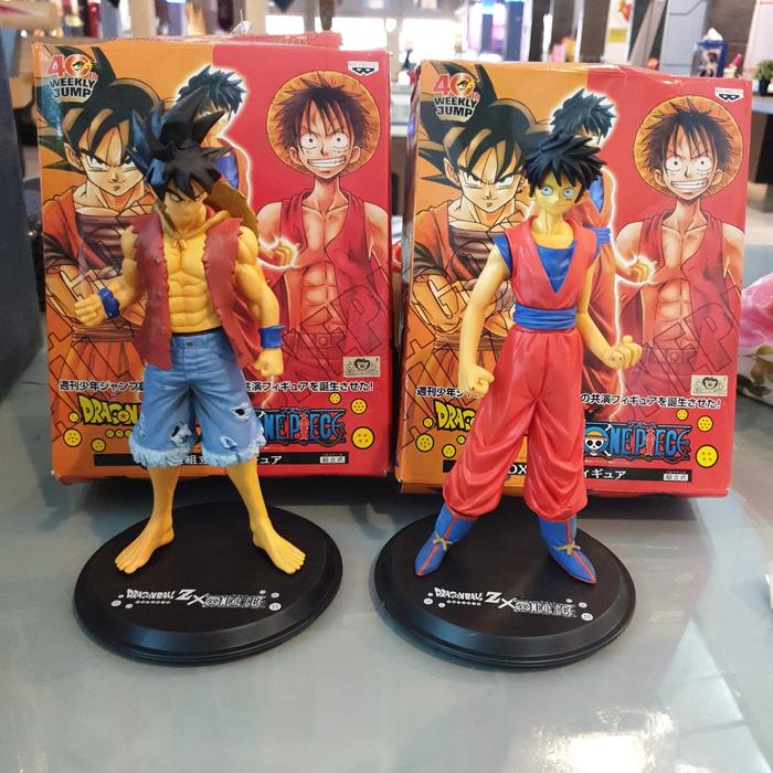 ジャンプ40th ドラゴンボール✖️ワンピースコラボ フィギュアセット　8個 ジャンプ40th ドラゴンボール✖️ワンピースコラボ フィギュアセット 8