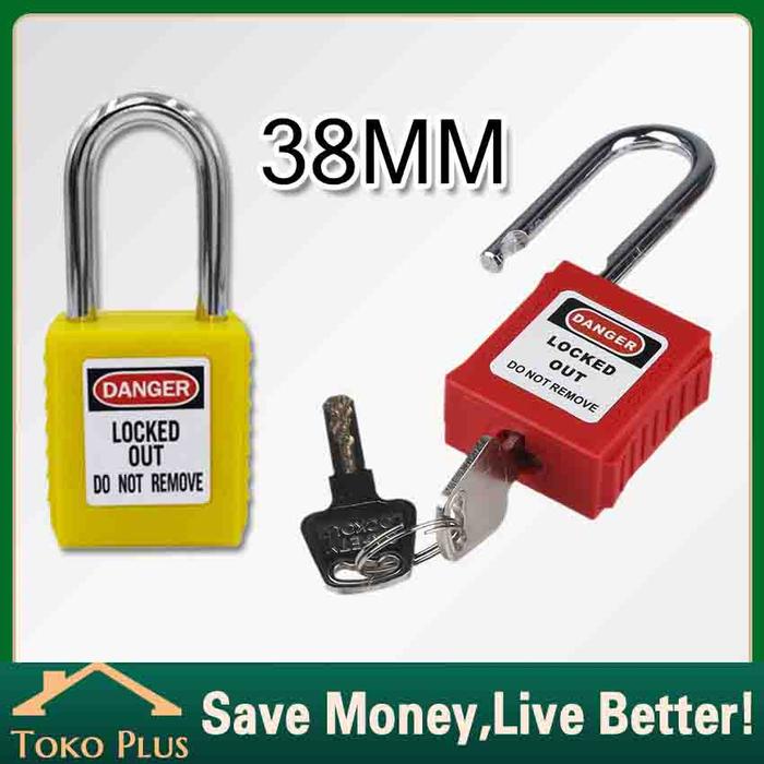 Gambar Gembok Loto safety padlock 38 mm lockout tagout - Merah dari Toko Plus ID undefined Tokopedia