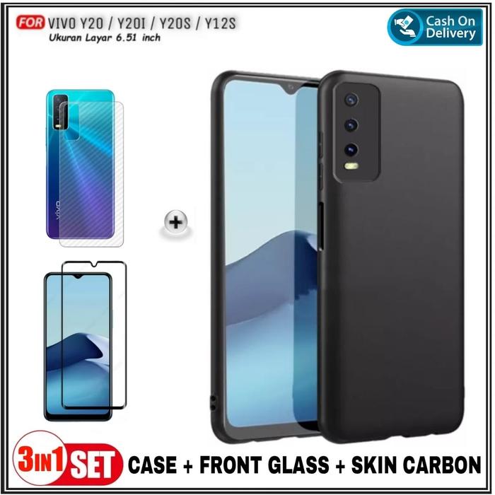 Case Vivo Y20 Y20i Y20S Y12S Soft Case Free Full Anti Gores+Garskin VIVO  Y20i di Zona Case Import Tokopedia
