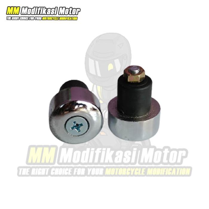 Gambar Jalu Stang Motor Jalu Supra X 125 Satu Set Warna Silver dan Hitam - Silver Chrome dari MM Modifikasi Motor undefined Tokopedia