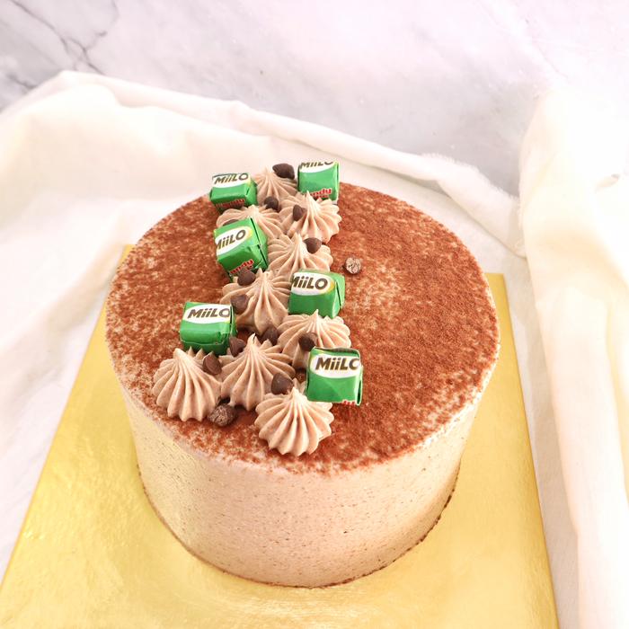 Gambar Choco Milo Cake / Bolu Cokelat / Kue / Kue Ulang Tahun / Birthday Cake - 14CM dari Fat Meimei undefined Tokopedia