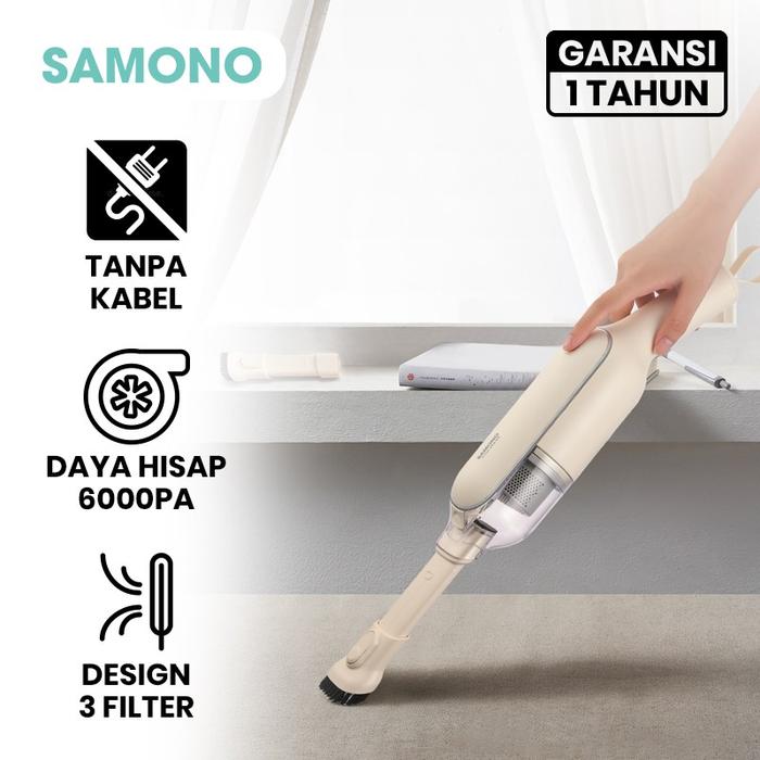 Gambar SAMONO SW-THVY06 Vacuum Cleaner Portable Mesin Penyedot Debu dari Maxi Store Makassar undefined Tokopedia