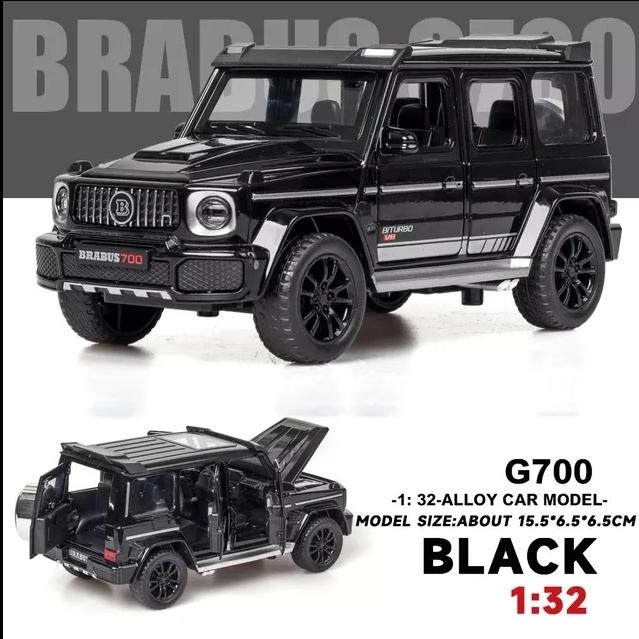Gambar Diecast Mobil Miniatur Mercedes Benz Brabus G700 Koleksi Skala 1:32 - Hitam dari Primes id undefined Tokopedia