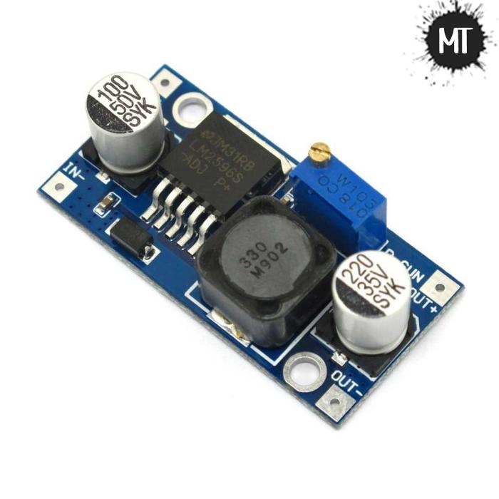 Gambar MODULE STEP DOWN LM2596 - Type A dari Multitronic undefined Tokopedia