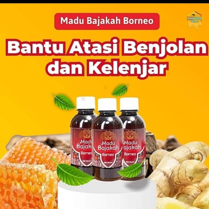 Gambar (COD) Paket 3 Botol Madu Bajakah Borneo Asli dari vortunestore undefined Tokopedia