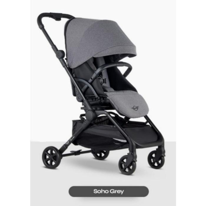 Gambar Easywalker Mini Buggy Turn 2 | Baby Stroller Autofold - Kereta Dorong Bayi Autofold - Soho Grey dari Milliestoreid undefined Tokopedia