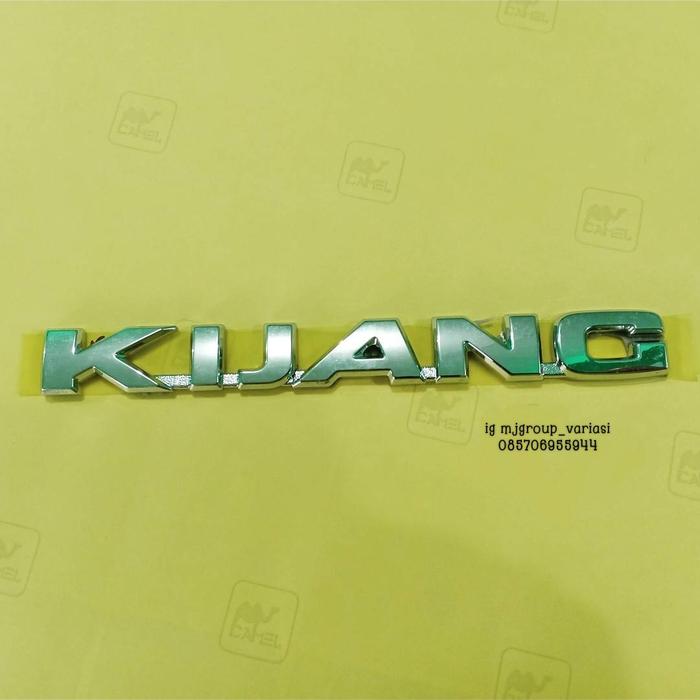 Gambar Emblem logo KIJANG krista kapsul innova reborn ukuran original bagasi - KIJANG INV REBR dari Nina MJ undefined Tokopedia