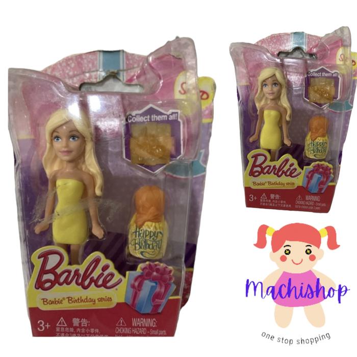 Birthday Mini Barbie Dolls Original Mattel Barbie Baby Doll 10cm