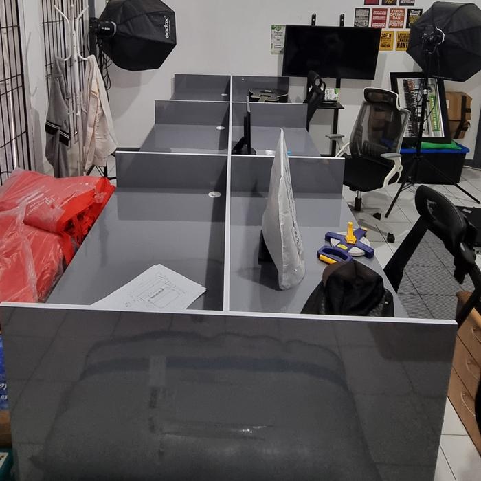 Jual Custom meja kerja / meja kantor / meja komputer / Workstation