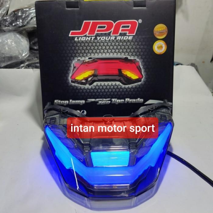 Gambar LAMPU STOPLAMP STOP LAMP BELAKANG HONDA PCX 160 LOKAL MERK JPA ASLI - senja biru, pcx 160 dari INTAN MOTORSPORT undefined Tokopedia