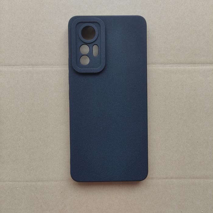 Gambar Case Xiaomi Mi 12 Lite 5G Softcase Sandstone Silicon Anti Slip Casing - Biru dari ArmiTech undefined 3 Tokopedia