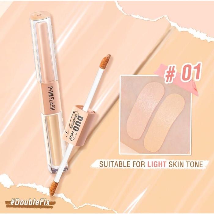 Gambar Pinkflash Duo Cover Concealer - Light dari Kios Branded. undefined Tokopedia