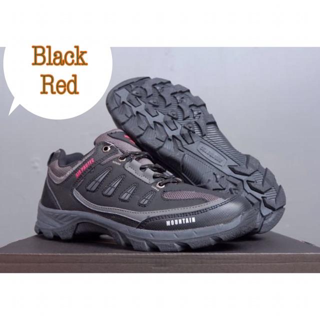 Gambar Sepatu gunung airprotec mountain sepatu hiking air protec waterproof - black red, 39 dari Pintu rimba outdoor undefined Tokopedia