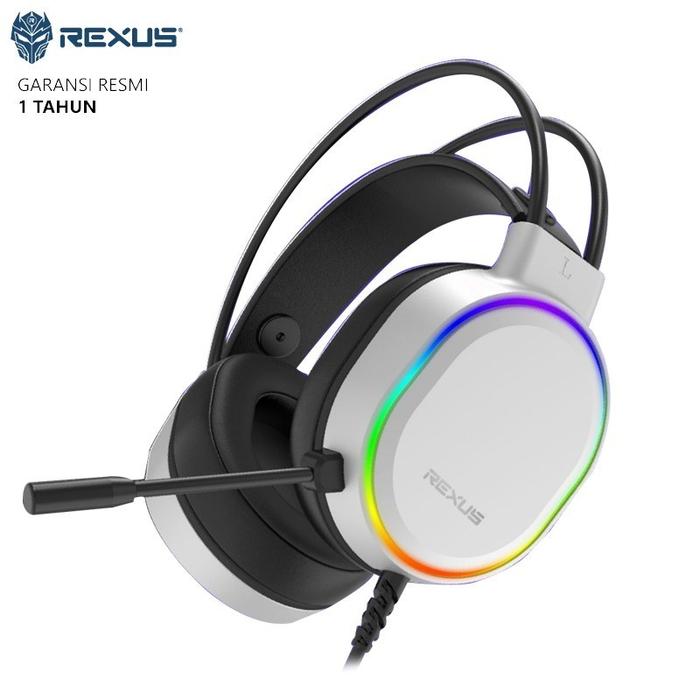 Gambar Headset Gaming Rexus Thunderfox HX9 RGB Gaming Headset - Putih dari specialdealshop undefined Tokopedia