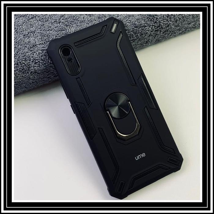 Gambar XIAOMI REDMI 9A / 9I DUTY ARMOR CASING HARD CASE SOFT STAND COVER PC - HITAM, XIAOMI REDMI 9A dari Case Thebest undefined Tokopedia