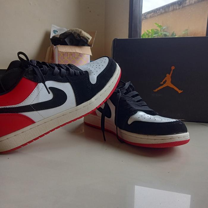 Gambar Nike Air Jordan 1 Low Retro dari mastermind store undefined Tokopedia