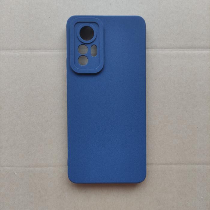 Gambar Case Xiaomi Mi 12 Lite 5G Softcase Sandstone Silicon Anti Slip Casing - Biru dari ArmiTech undefined Tokopedia