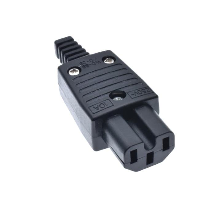 Jual Konektor C14 Male Connector C13 Female Soket PDU UPS IEC320 Plug ...