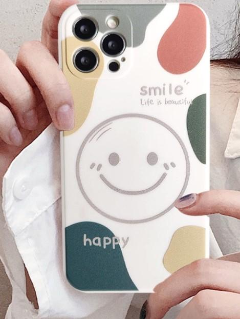 Gambar Case Casing Oppo Reno 6 7 Pro 5G 4G Motif Smile Square Edge Phone Case - CP SML01 Cream, RENO 7 4G dari Favorit Case undefined Tokopedia