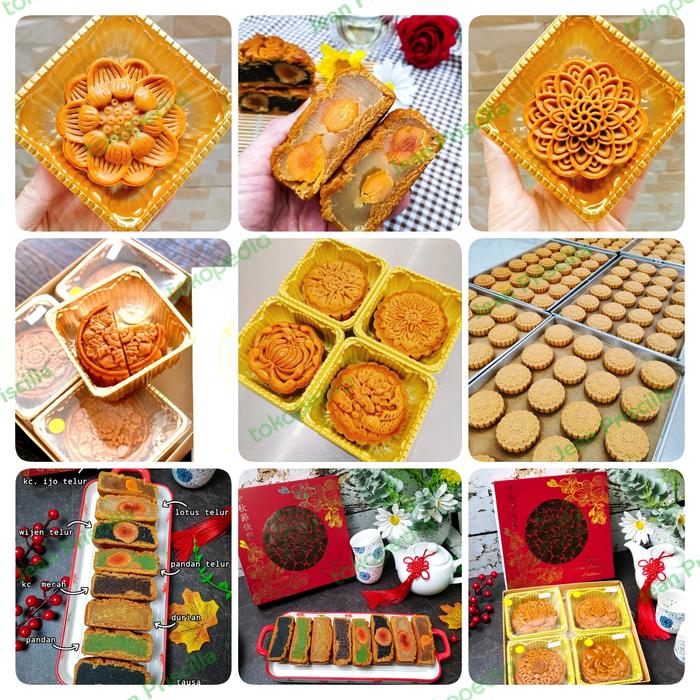 Gambar Mooncake Kue Bulan Sale Buy One Get One Free dari Baking Girl Mooncake undefined Tokopedia