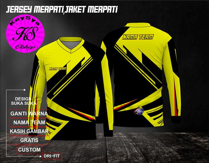 Gambar Jersey Merpati full print/design suka suka KS01 - Kuning, M dari Keysya olshop undefined Tokopedia