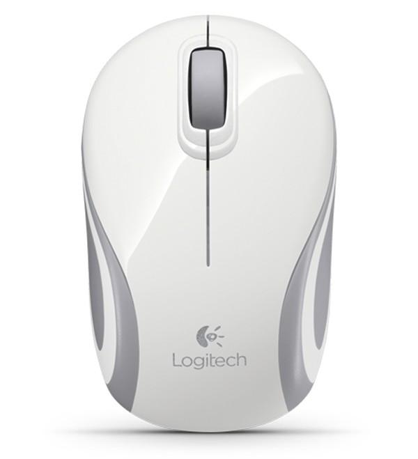 Gambar Mouse Wireless M187 Logitech Mini Original - Putih dari Hardwarecom Bali undefined Tokopedia