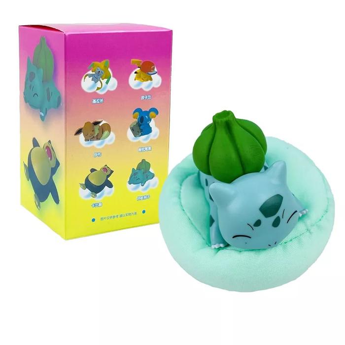Gambar Action Figure Pokemon Tidur Sleeping Aksi Eevee Vaporeon Piplup Rowlet - Bulbasaur dari Happy Indonesia88 undefined Tokopedia