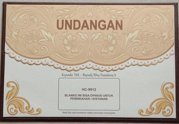 Gambar Blangko Undangan Pernikahan ERA BARU / ERBA HC-9912 COVER nya saja dari Toko Bintang Kasih undefined Tokopedia