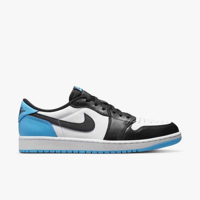 Jual Nike Wmns Air Jordan Low OG 'UNC' White Blue Black Original