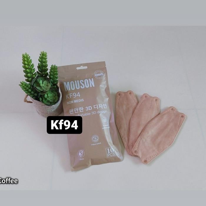 Gambar masker kf94 mouson - coffee dari jeniekidshop undefined Tokopedia