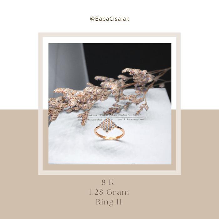 Gambar Cincin Emas Mix Model - 9 dari Baba Cisalak Gold & Jewellery undefined 4 Tokopedia