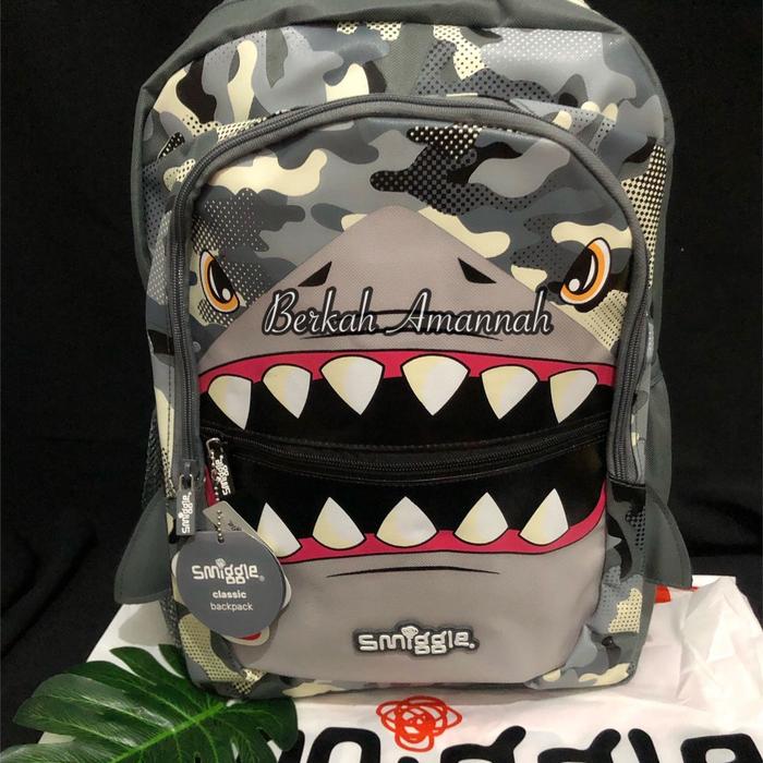 Classic Backpack Smiggle Shark Bag Jual Tas Smiggle Backpack Budz